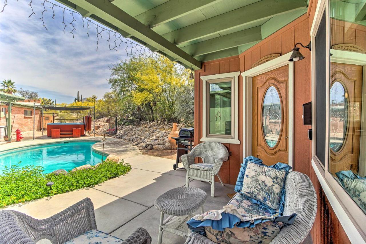 Lovely Tucson Home With Private Pool And Hot Tub! Bagian luar foto